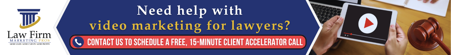 2024 Short-Form Video Marketing Trends for Law Firms and How to Stay Ahead in 2025 2 Law Firm Marketing Pros explains short-form video marketing trends. Call (561) 948-5001 to schedule a free 15-minute client accelerator call with this award-winning digital marketing agency.