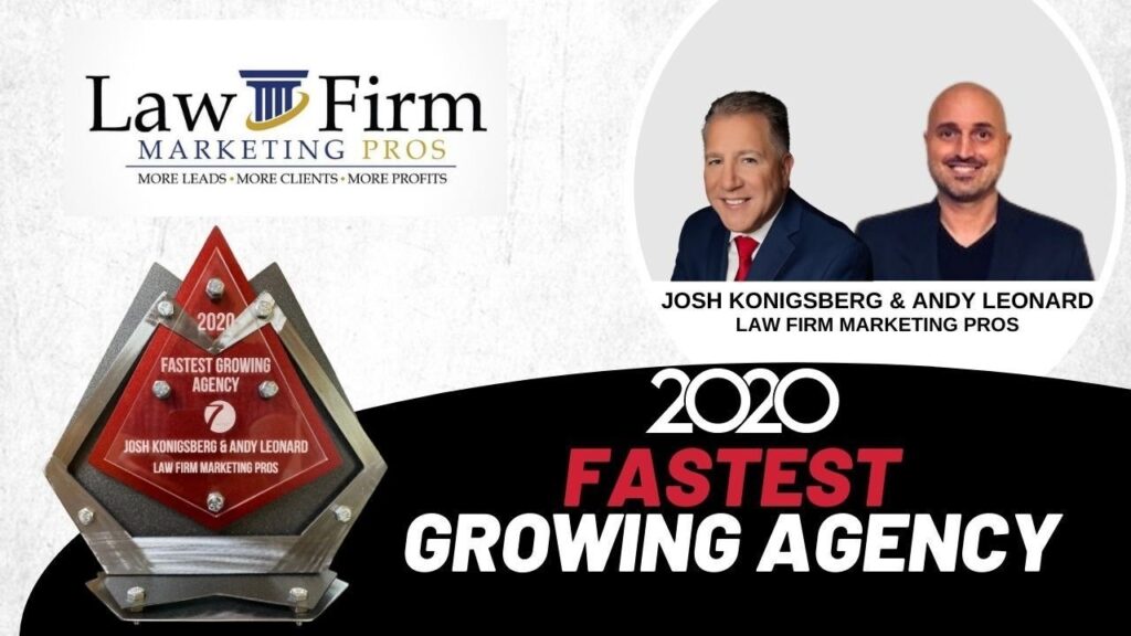 Law Firm Marketing Pros Win Fastest-Growing Agency Award | Jupiter, FL