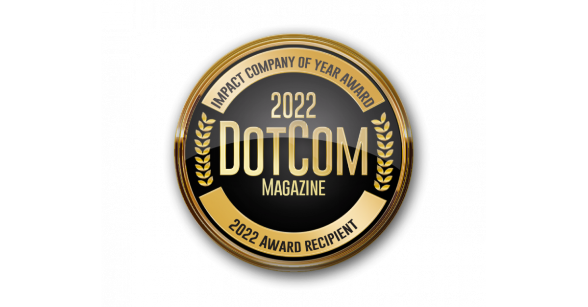 2022 DotCom Magazine Impact Company of The Year Awards
