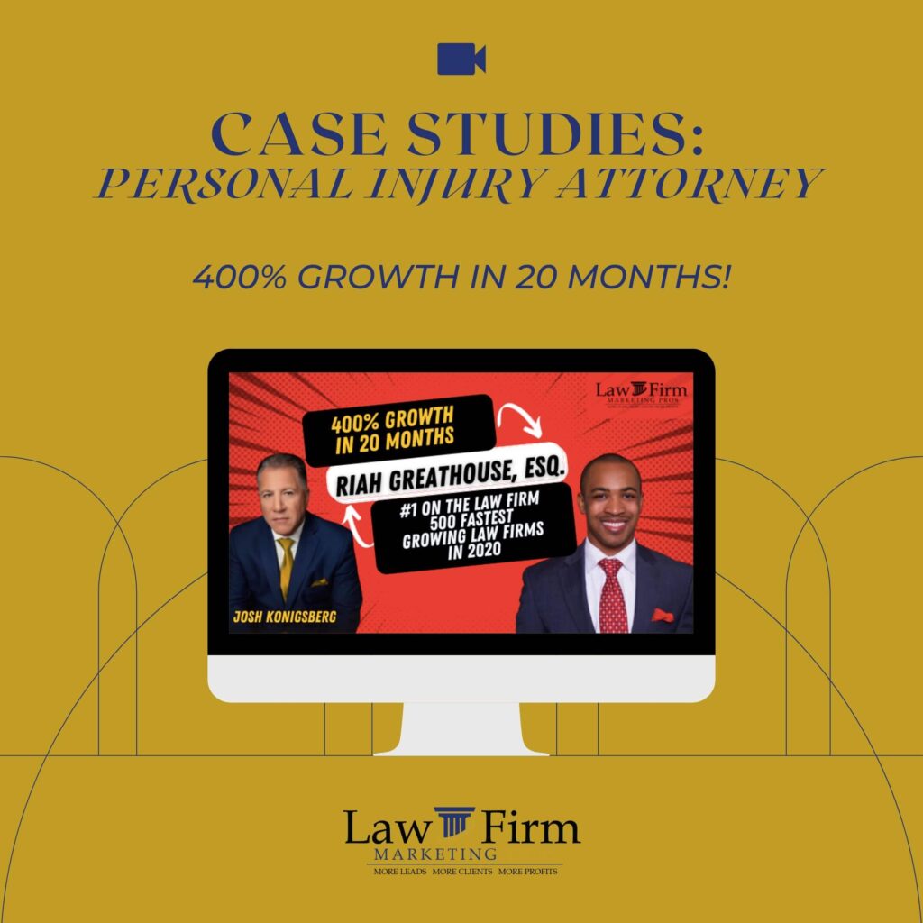 Law Firm Marketing Pros Client Experiences 400% Growth In a 20-Month Period