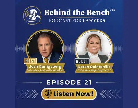 Smart Financial Strategies for Law Firm Growth — Behind the Bench Podcast | Ep.21